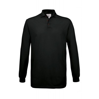 Polo Safran LSL colore black taglia S
