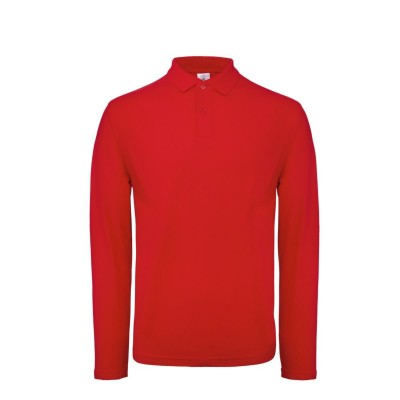 Polo ID.001 LSL colore red taglia XS