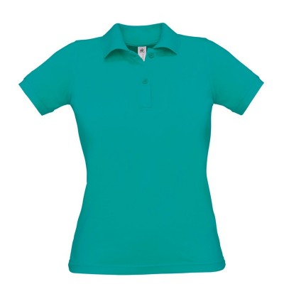Polo Safran Pure Women colore real turquoise taglia XS