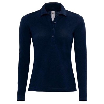 Polo Safran Pure LSL /Women colore navy taglia XS