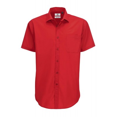 Camicie Smart SSL /Men colore deep red taglia S