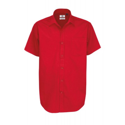 Camicie Sharp SSL /Men colore deep red taglia S
