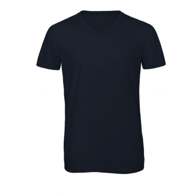 T-Shirt V Triblend /Men colore navy taglia S