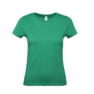 T-Shirt #E150 /Women colore kelly green taglia XS