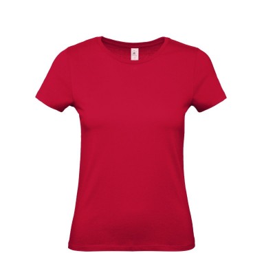 T-Shirt #E150 /Women colore deep red taglia XS