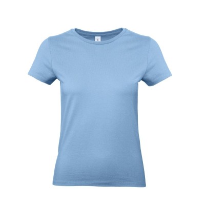 T-Shirt #E190 /Women colore sky blue taglia XS