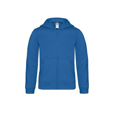 Felpe Hooded Full Zip /Kids colore royal blue taglia 3/4