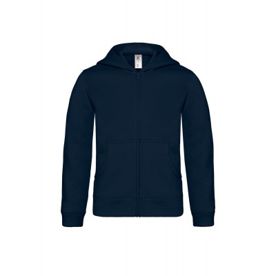 Felpe Hooded Full Zip /Kids colore navy taglia 3/4