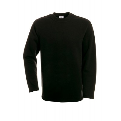 Felpe Men's open hem sweatshirt colore black taglia XL
