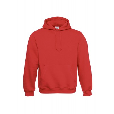 Felpe Hooded colore red taglia XL