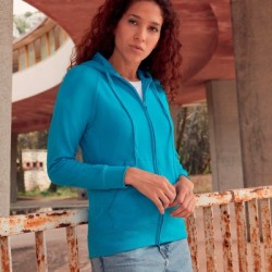 Felpe Ladies Lightweight Hooded Sweat Jacket