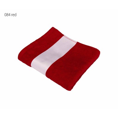 Spugna Sublim Towel 30X50 colore red taglia UNICA