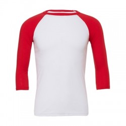 T-Shirt Unisex 3/4 Sleeve Baseball Tee 2