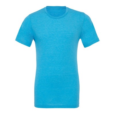 T-Shirt Unisex Triblend S/S Tee colore Aqua Triblend taglia S