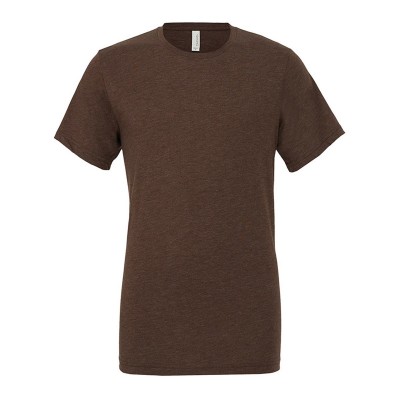 T-Shirt Unisex Triblend S/S Tee colore Brown Triblend taglia S