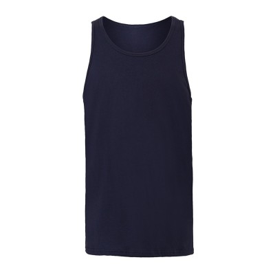 T-Shirt Unisex Jersey Tank colore Navy taglia S