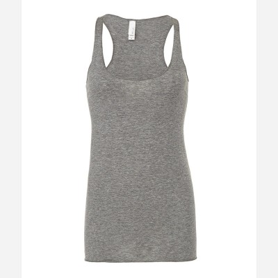T-Shirt Triblend Racerback Tank colore Grey Triblend taglia S