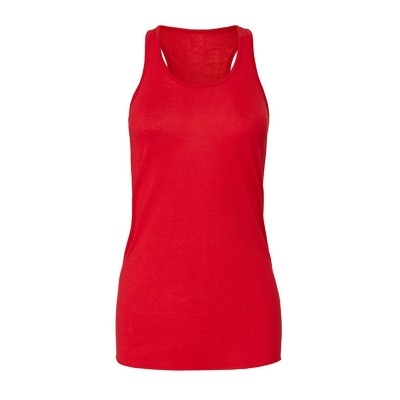 T-Shirt Women's Flowy Racerback Tank colore Red taglia S