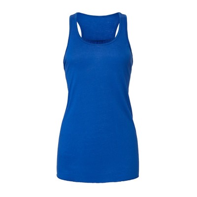 T-Shirt Women's Flowy Racerback Tank colore True Royal taglia S
