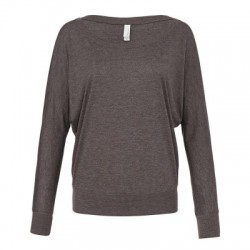 T-Shirt Women's Flowy Long Sleeve Off Shoulder Tee 2