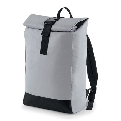 Borse Reflective Roll-Top Backpack colore Silver Reflective taglia UNICA