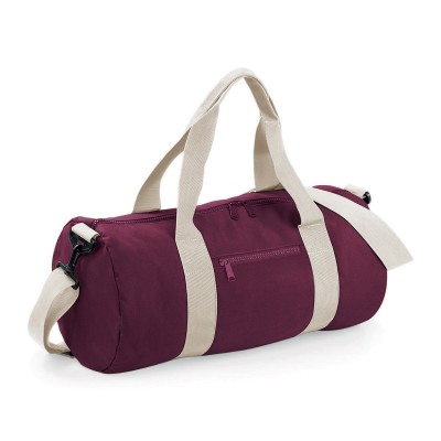 Borse Original Barrel Bag colore burgundy/off white taglia UNICA