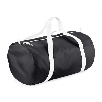 Borse Packaway Barrel Bag colore black/white taglia UNICA
