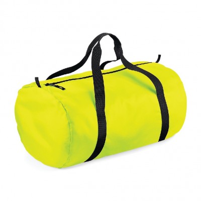 Borse Packaway Barrel Bag colore fluorescent yellow/black taglia UNICA