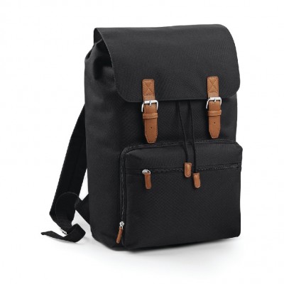 Borse Vintage Laptop Backpack colore black taglia UNICA
