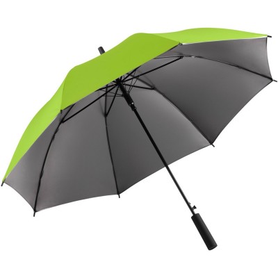Ombrelli AC regular umbrella FARE® Doubleface colore lime/grey taglia UNICA