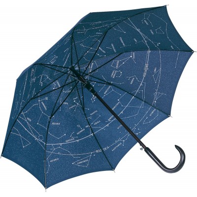 Ombrelli AC woodshaft regular umbrella colore night blue/starsky taglia UNICA