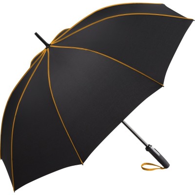 Ombrelli AC midsize umbrella FARE-Seam colore Black-Orange taglia UNICA