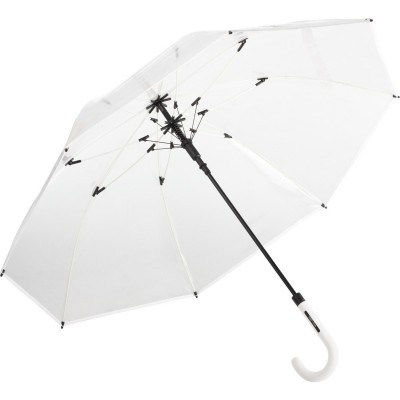 Ombrelli AC regular umbrella FARE®-Pure colore transparent-white taglia UNICA