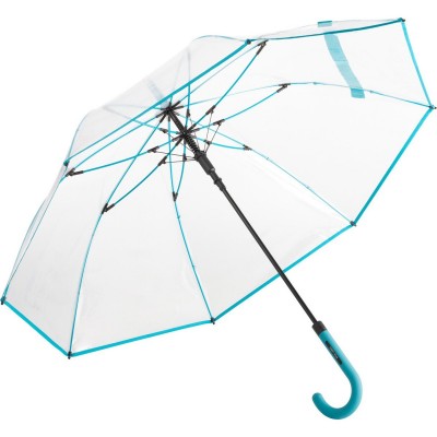 Ombrelli AC regular umbrella FARE®-Pure colore transparent-petrol taglia UNICA