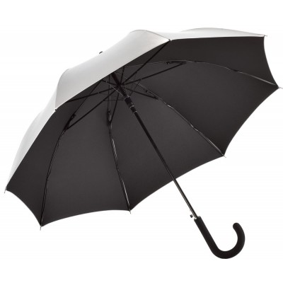 Ombrelli AC regular umbrella FARE®-Collection colore Silver/Black taglia UNICA