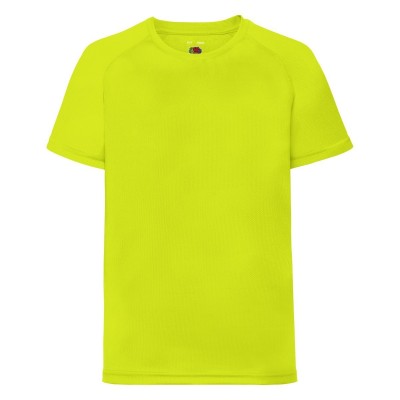 T-Shirt Kids Performance T colore bright yellow taglia 1/2
