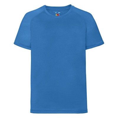 T-Shirt Kids Performance T colore azure blue taglia 3/4