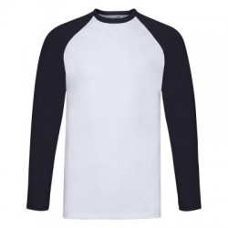 T-Shirt Valueweight Long Sleeve Baseball T 2