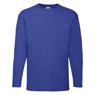 T-Shirt Valueweight Long Sleeve T colore royal blue taglia S