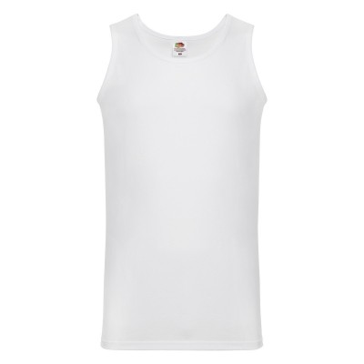 T-Shirt Valueweight Athletic Vest colore white taglia S