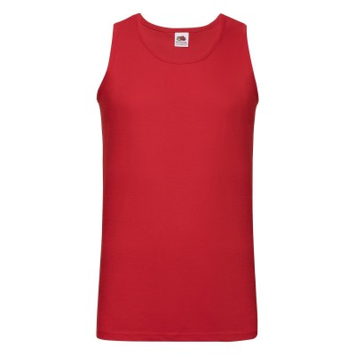 T-Shirt Valueweight Athletic Vest colore red taglia S