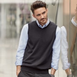 Maglieria Adults' V-Neck Sleeveless Knitted Pullover