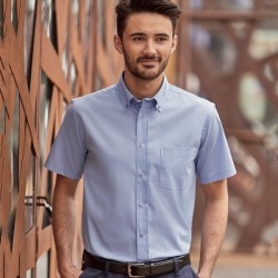 Camicie Men's Short Sleeve Classic Twill Shirt