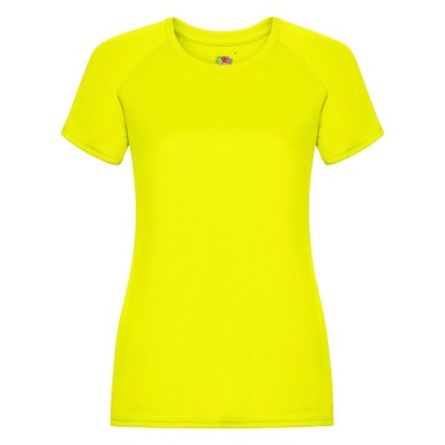 T-Shirt Ladies Performance T colore bright yellow taglia XS