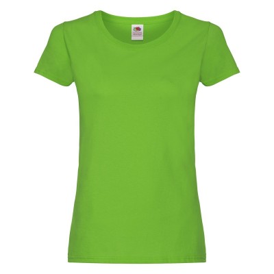 T-Shirt Ladies Original T colore lime taglia XS