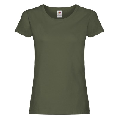T-Shirt Ladies Original T colore classic olive taglia XS