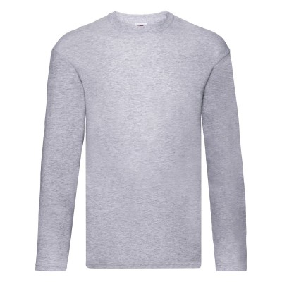 T-Shirt Original Long Sleeve T colore heather grey taglia S