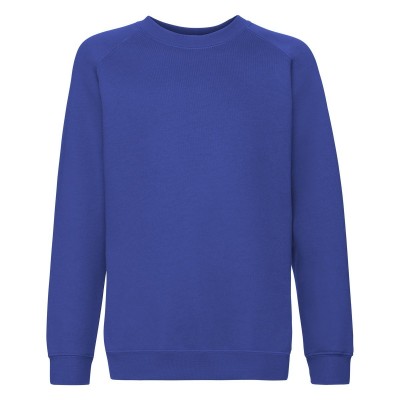 Felpe Kids Premium Raglan Sweat colore royal blue taglia 3/4