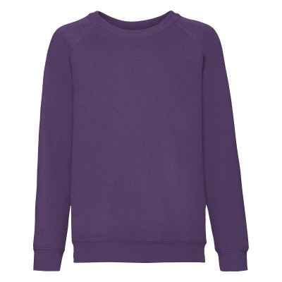 Felpe Kids Classic Raglan Sweat colore purple taglia 3/4