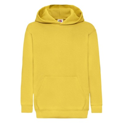 Felpe Kids Classic Hooded Sweat colore sunflower taglia 5/6